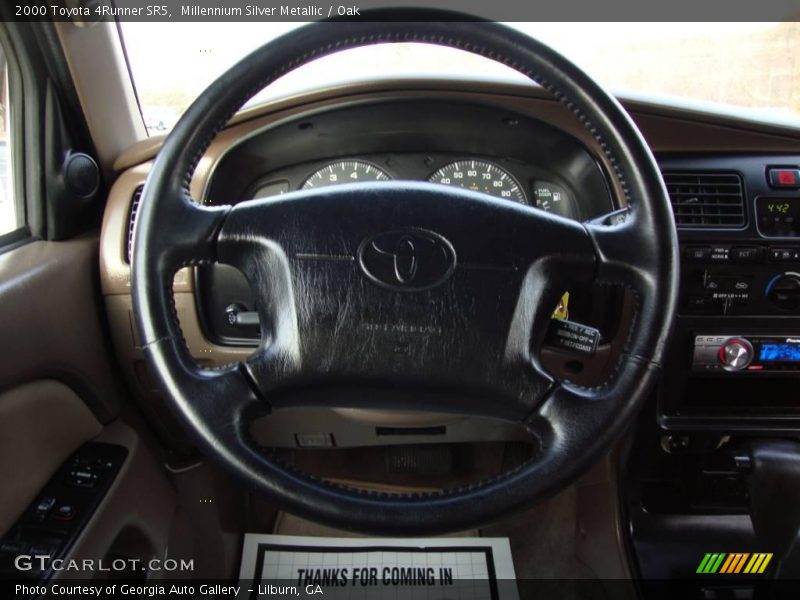 Millennium Silver Metallic / Oak 2000 Toyota 4Runner SR5