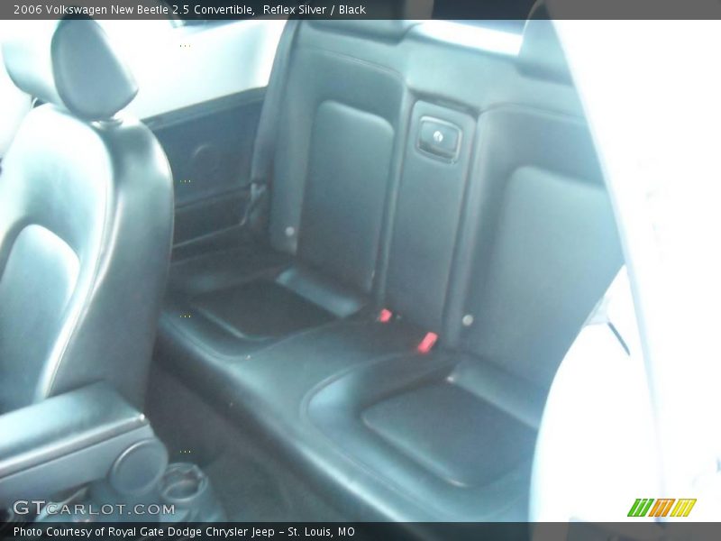 Reflex Silver / Black 2006 Volkswagen New Beetle 2.5 Convertible
