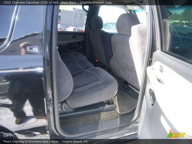 Onyx Black / Graphite/Medium Gray 2002 Chevrolet Suburban 1500 LS 4x4