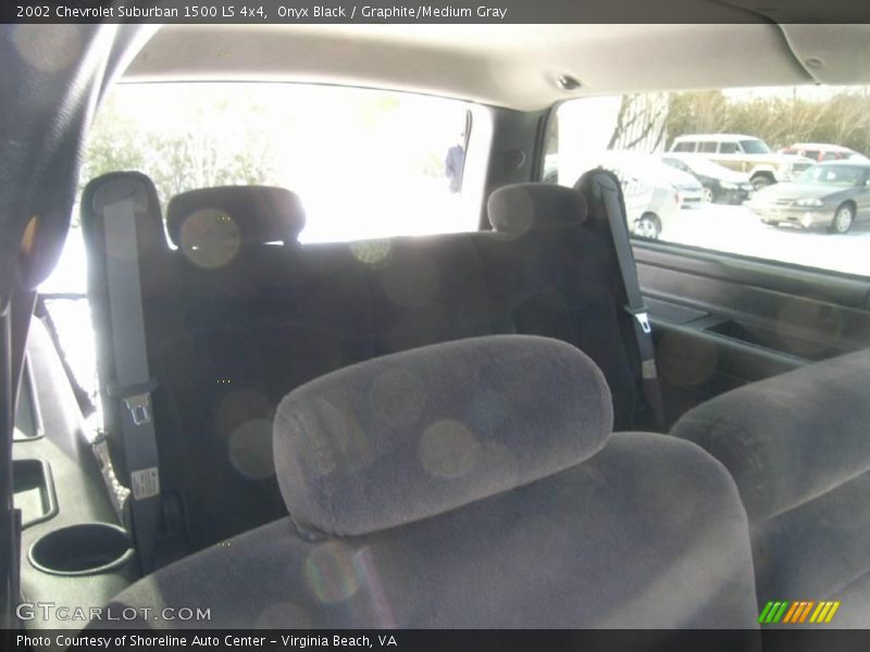Onyx Black / Graphite/Medium Gray 2002 Chevrolet Suburban 1500 LS 4x4