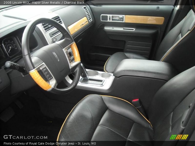 Vapor Silver Metallic / Charcoal Black 2008 Lincoln MKX