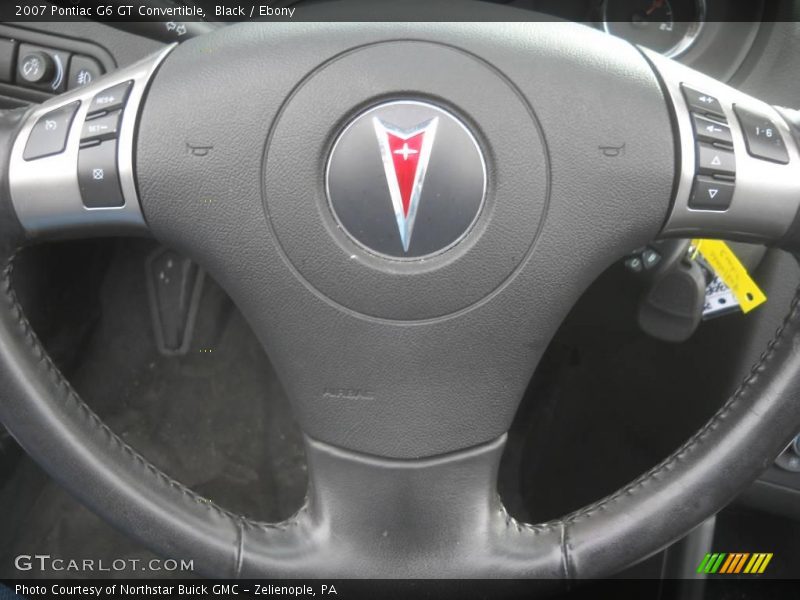 Black / Ebony 2007 Pontiac G6 GT Convertible