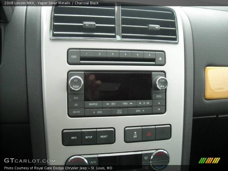 Vapor Silver Metallic / Charcoal Black 2008 Lincoln MKX