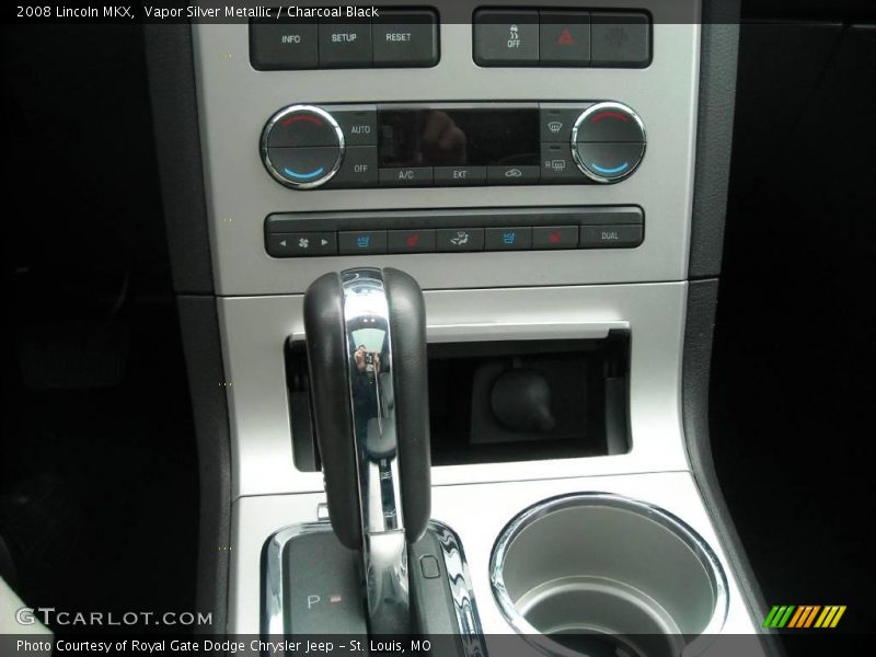 Vapor Silver Metallic / Charcoal Black 2008 Lincoln MKX