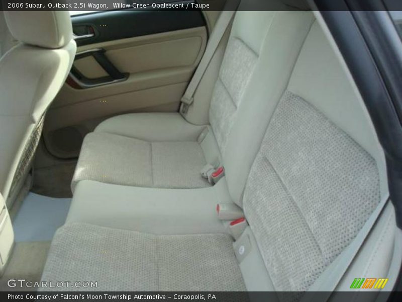 Willow Green Opalescent / Taupe 2006 Subaru Outback 2.5i Wagon