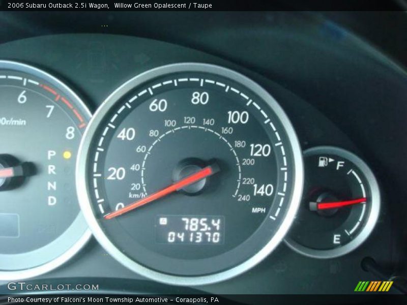 Willow Green Opalescent / Taupe 2006 Subaru Outback 2.5i Wagon