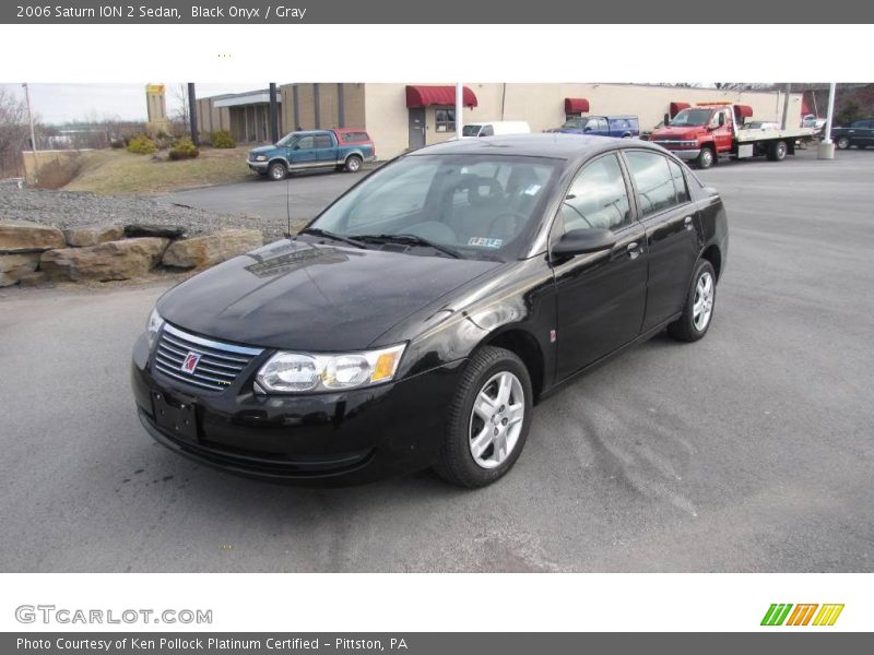 Black Onyx / Gray 2006 Saturn ION 2 Sedan