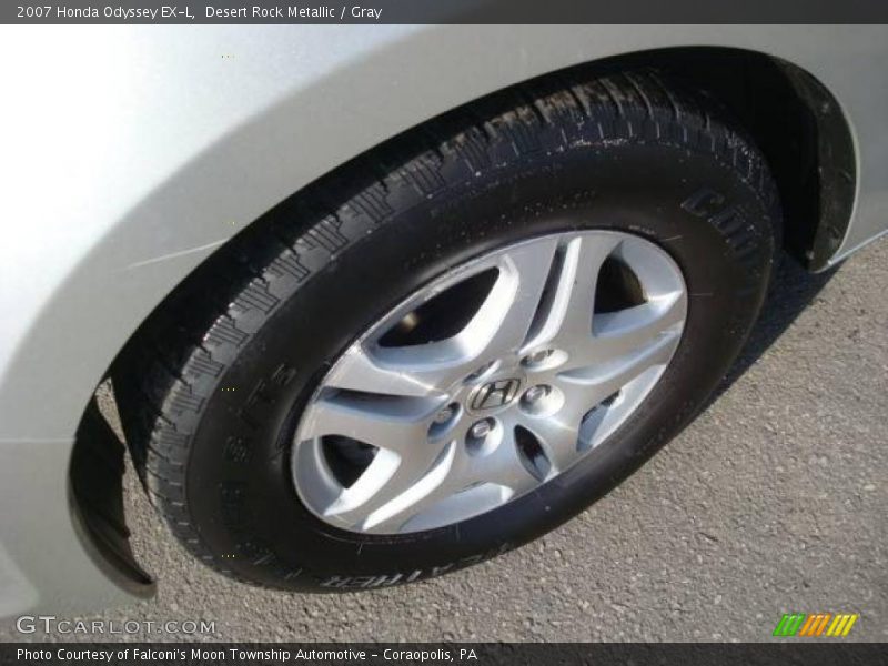 Desert Rock Metallic / Gray 2007 Honda Odyssey EX-L