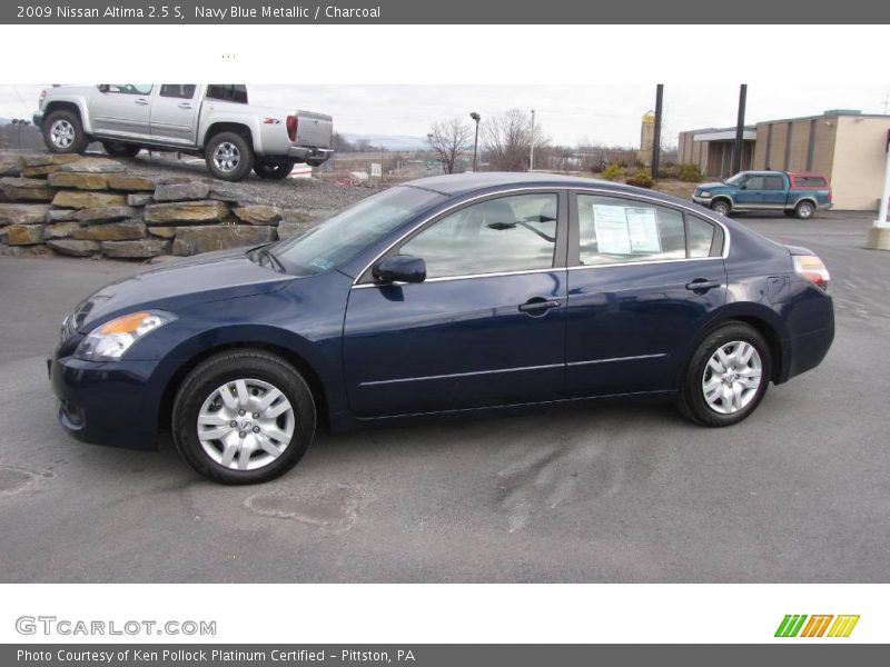 Navy Blue Metallic / Charcoal 2009 Nissan Altima 2.5 S