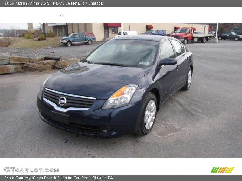 Navy Blue Metallic / Charcoal 2009 Nissan Altima 2.5 S
