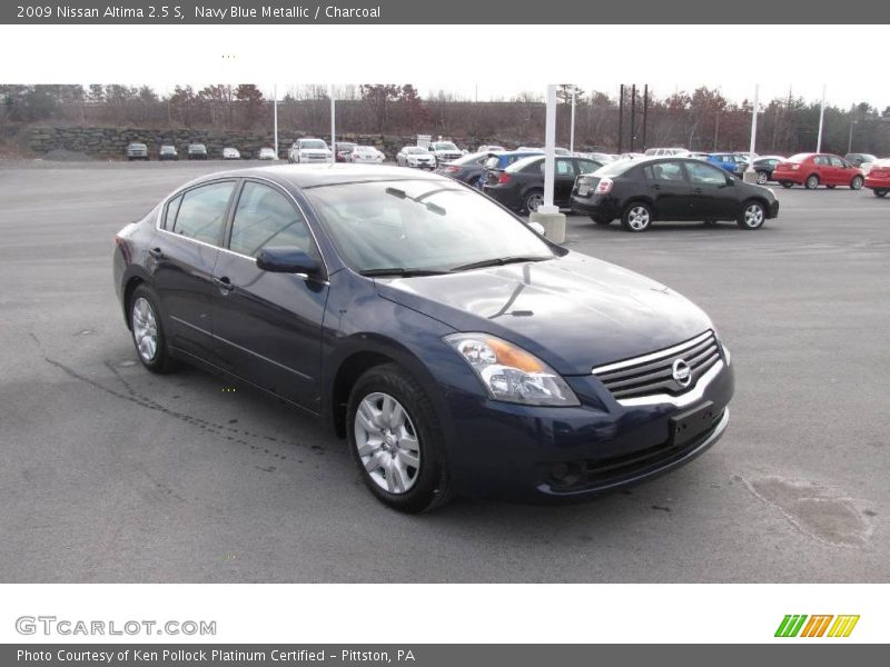Navy Blue Metallic / Charcoal 2009 Nissan Altima 2.5 S