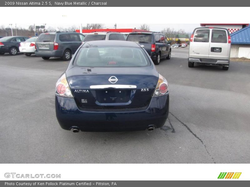 Navy Blue Metallic / Charcoal 2009 Nissan Altima 2.5 S