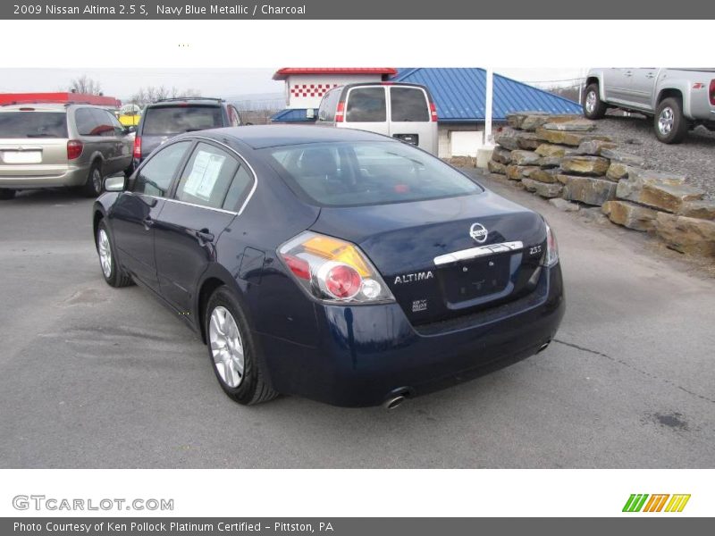 Navy Blue Metallic / Charcoal 2009 Nissan Altima 2.5 S