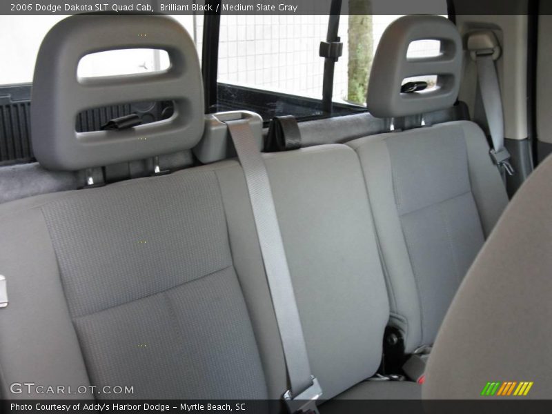 Brilliant Black / Medium Slate Gray 2006 Dodge Dakota SLT Quad Cab