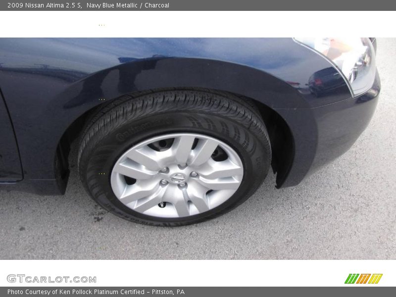 Navy Blue Metallic / Charcoal 2009 Nissan Altima 2.5 S
