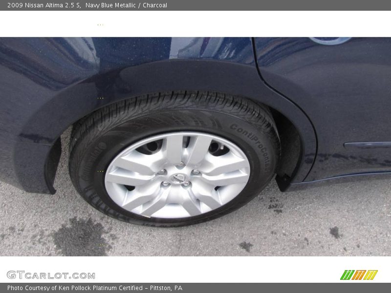 Navy Blue Metallic / Charcoal 2009 Nissan Altima 2.5 S