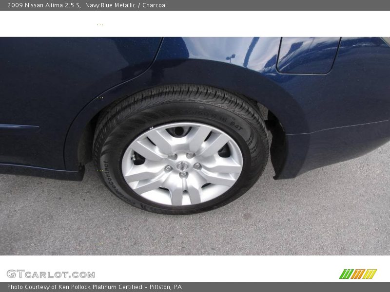 Navy Blue Metallic / Charcoal 2009 Nissan Altima 2.5 S