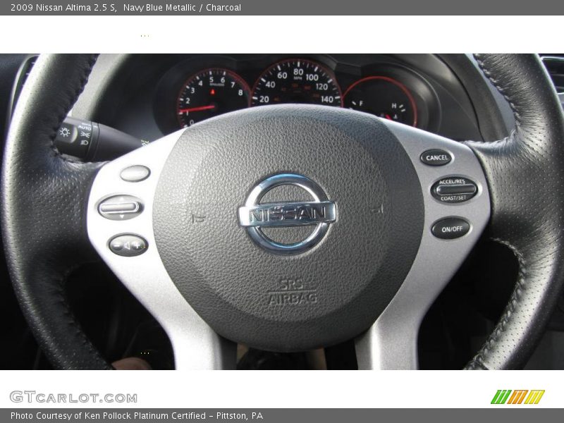Navy Blue Metallic / Charcoal 2009 Nissan Altima 2.5 S