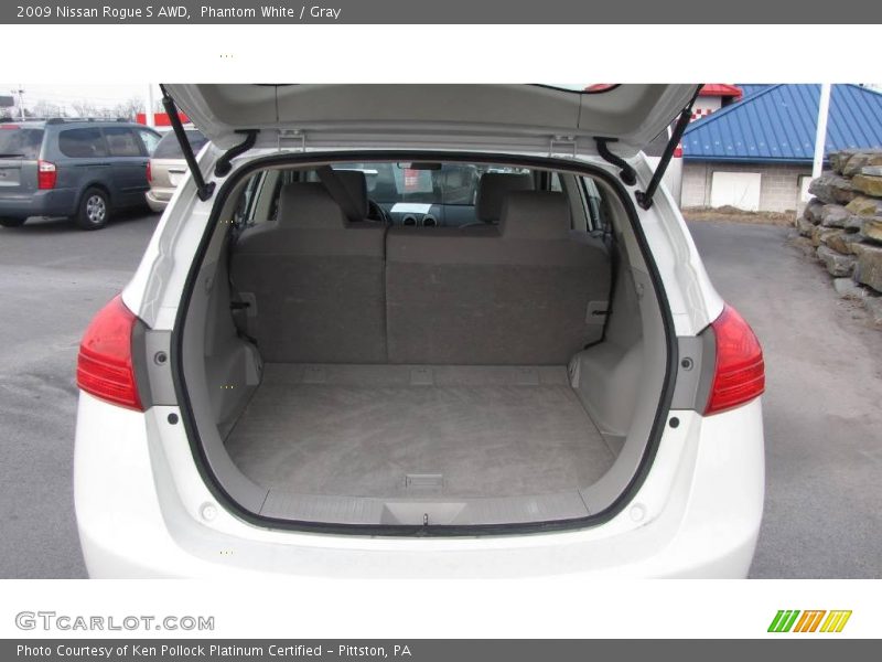 Phantom White / Gray 2009 Nissan Rogue S AWD
