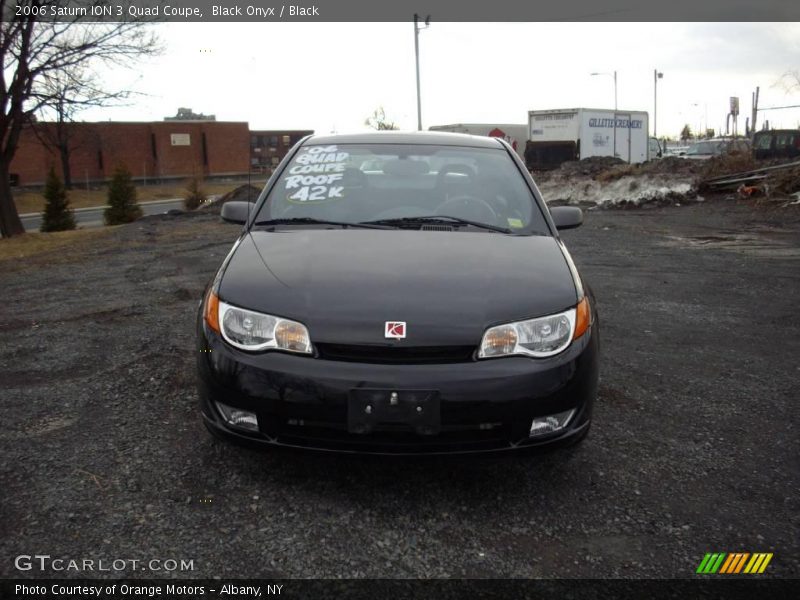 Black Onyx / Black 2006 Saturn ION 3 Quad Coupe