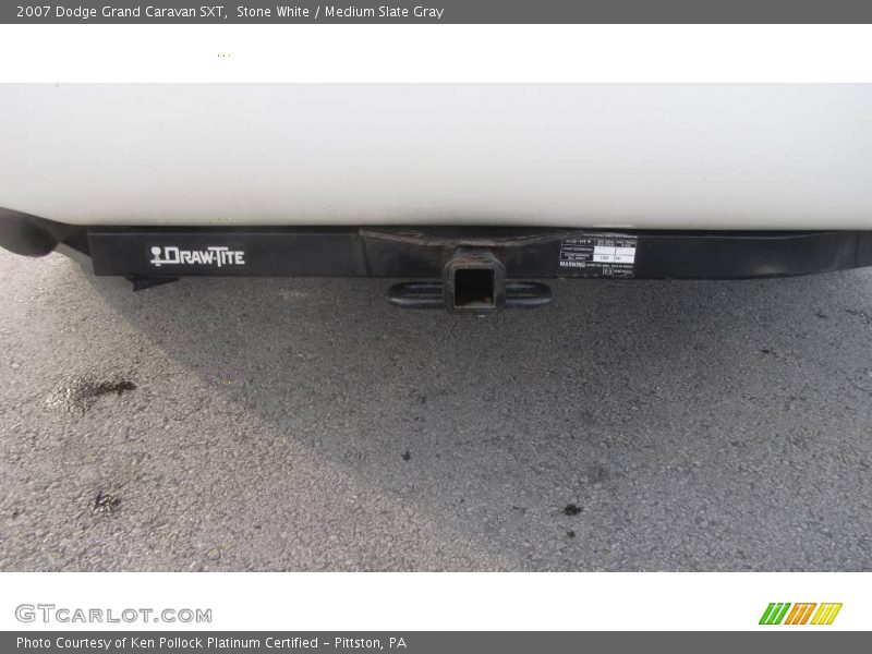 Stone White / Medium Slate Gray 2007 Dodge Grand Caravan SXT