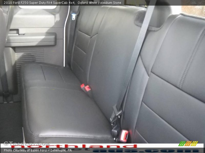 Oxford White / Medium Stone 2010 Ford F250 Super Duty FX4 SuperCab 4x4