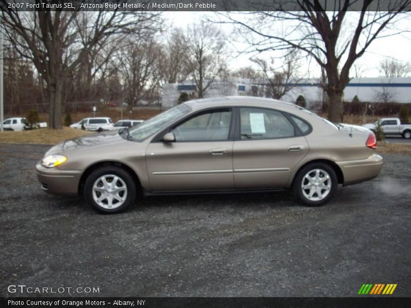 Arizona Beige Metallic / Medium/Dark Pebble 2007 Ford Taurus SEL
