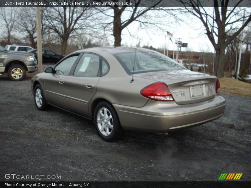 Arizona Beige Metallic / Medium/Dark Pebble 2007 Ford Taurus SEL
