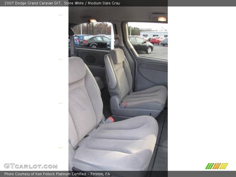 Stone White / Medium Slate Gray 2007 Dodge Grand Caravan SXT