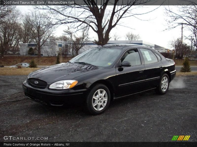 Black / Medium/Dark Flint 2007 Ford Taurus SE