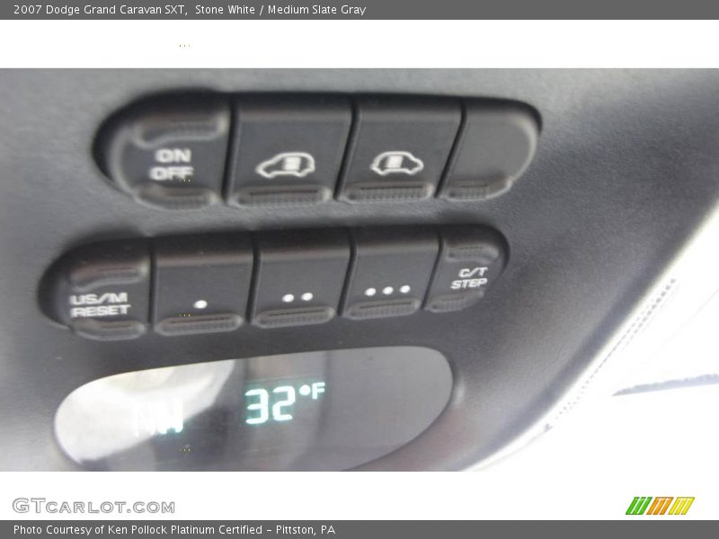 Stone White / Medium Slate Gray 2007 Dodge Grand Caravan SXT