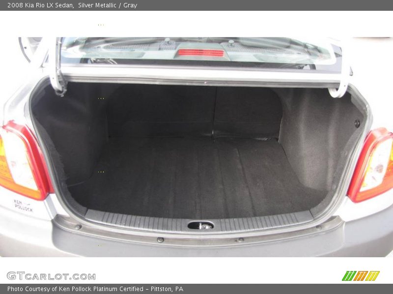 Silver Metallic / Gray 2008 Kia Rio LX Sedan