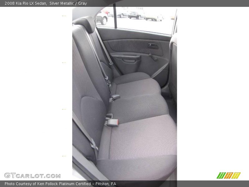 Silver Metallic / Gray 2008 Kia Rio LX Sedan