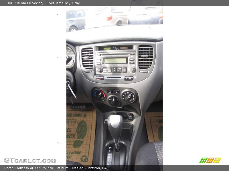 Silver Metallic / Gray 2008 Kia Rio LX Sedan