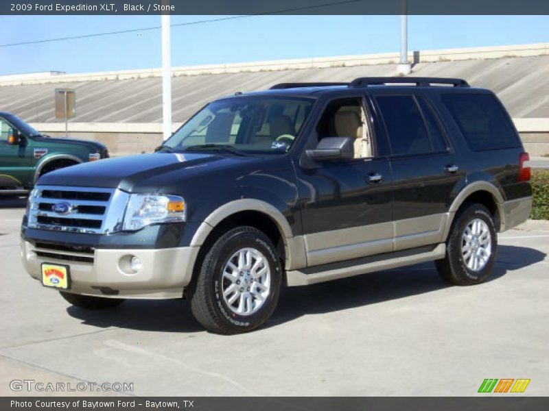 Black / Stone 2009 Ford Expedition XLT