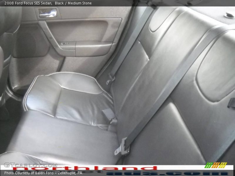 Black / Medium Stone 2008 Ford Focus SES Sedan
