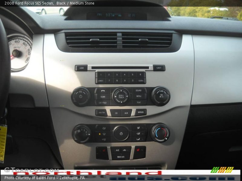 Black / Medium Stone 2008 Ford Focus SES Sedan