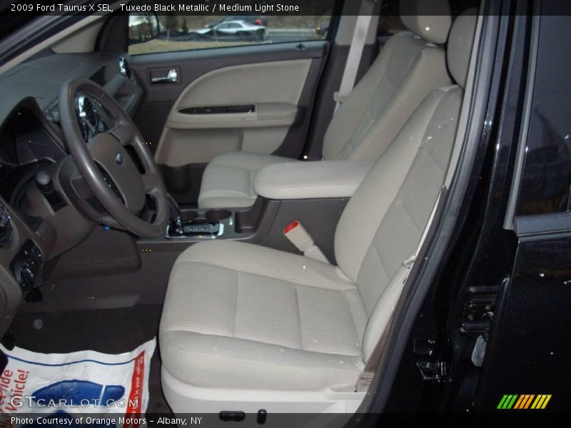 Tuxedo Black Metallic / Medium Light Stone 2009 Ford Taurus X SEL
