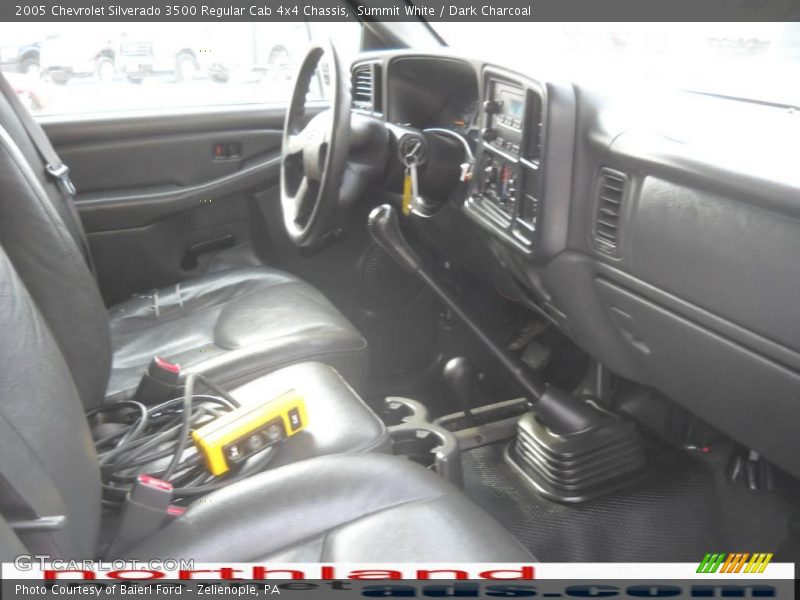 Summit White / Dark Charcoal 2005 Chevrolet Silverado 3500 Regular Cab 4x4 Chassis