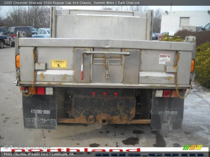 Summit White / Dark Charcoal 2005 Chevrolet Silverado 3500 Regular Cab 4x4 Chassis