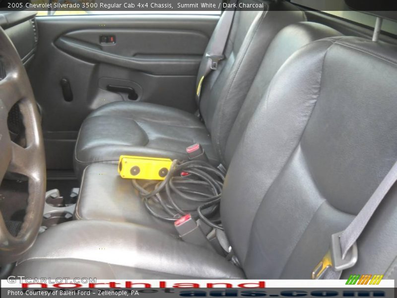 Summit White / Dark Charcoal 2005 Chevrolet Silverado 3500 Regular Cab 4x4 Chassis