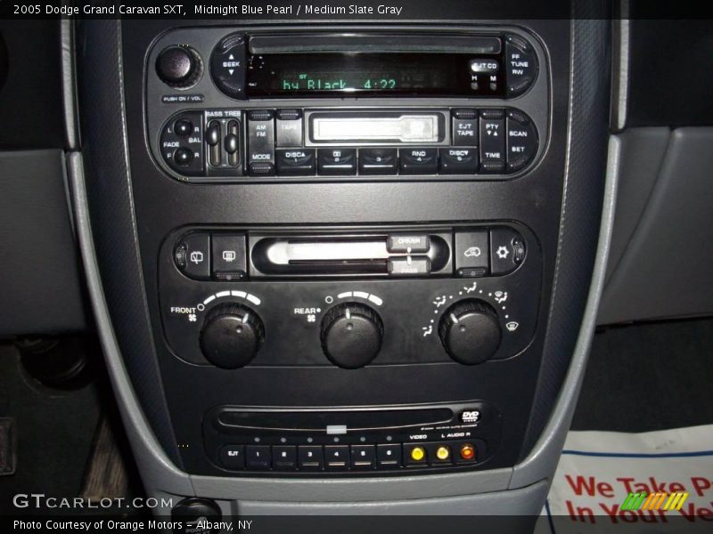 Midnight Blue Pearl / Medium Slate Gray 2005 Dodge Grand Caravan SXT