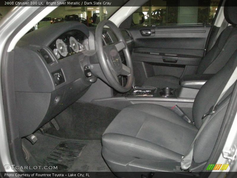 Bright Silver Metallic / Dark Slate Gray 2008 Chrysler 300 LX