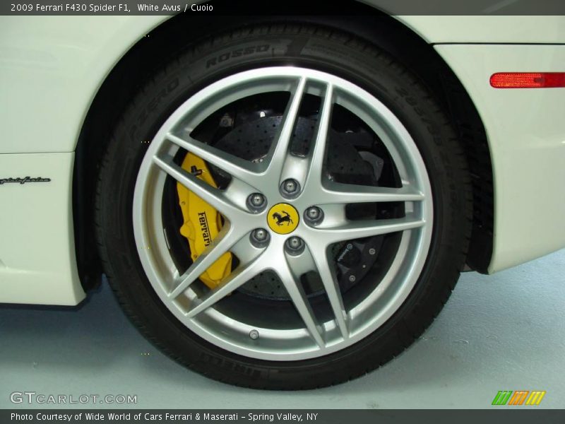 White Avus / Cuoio 2009 Ferrari F430 Spider F1