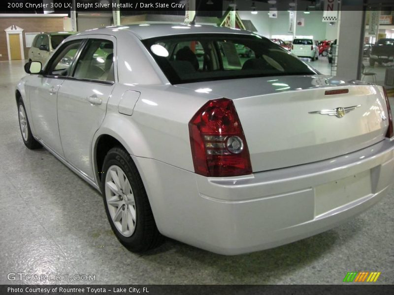 Bright Silver Metallic / Dark Slate Gray 2008 Chrysler 300 LX