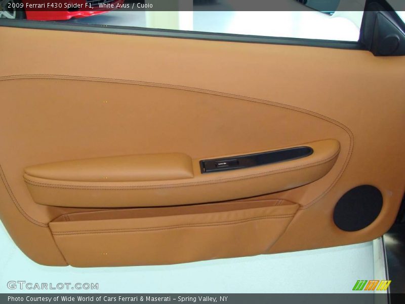 White Avus / Cuoio 2009 Ferrari F430 Spider F1