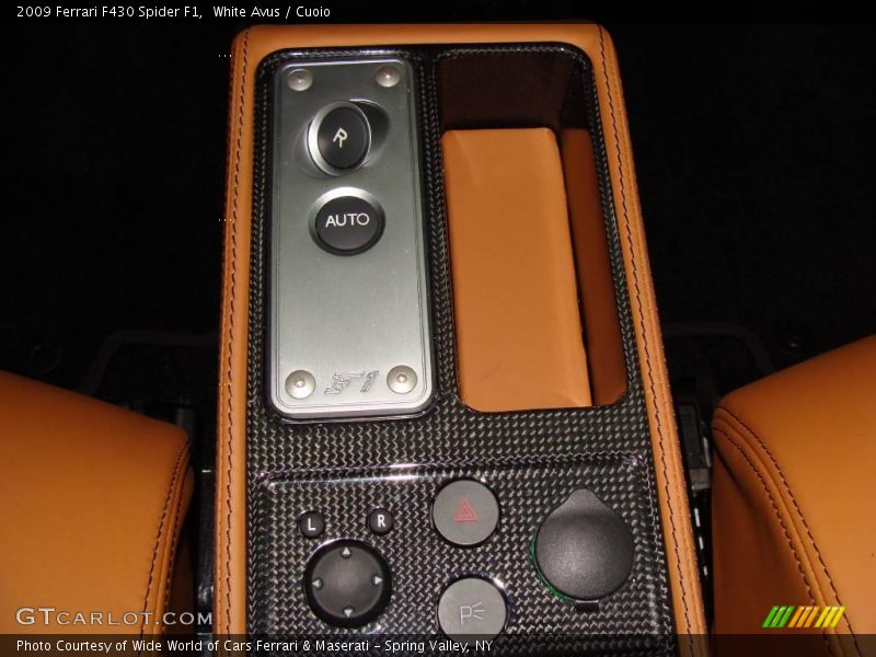 White Avus / Cuoio 2009 Ferrari F430 Spider F1