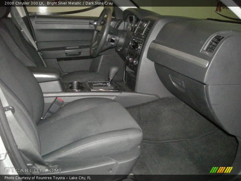 Bright Silver Metallic / Dark Slate Gray 2008 Chrysler 300 LX