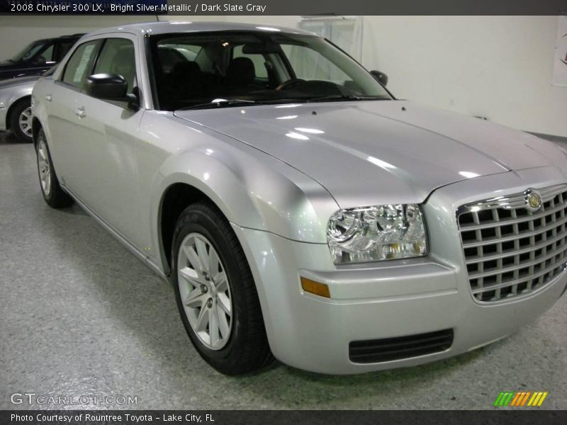 Bright Silver Metallic / Dark Slate Gray 2008 Chrysler 300 LX