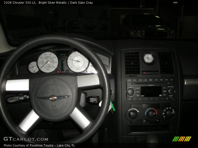 Bright Silver Metallic / Dark Slate Gray 2008 Chrysler 300 LX